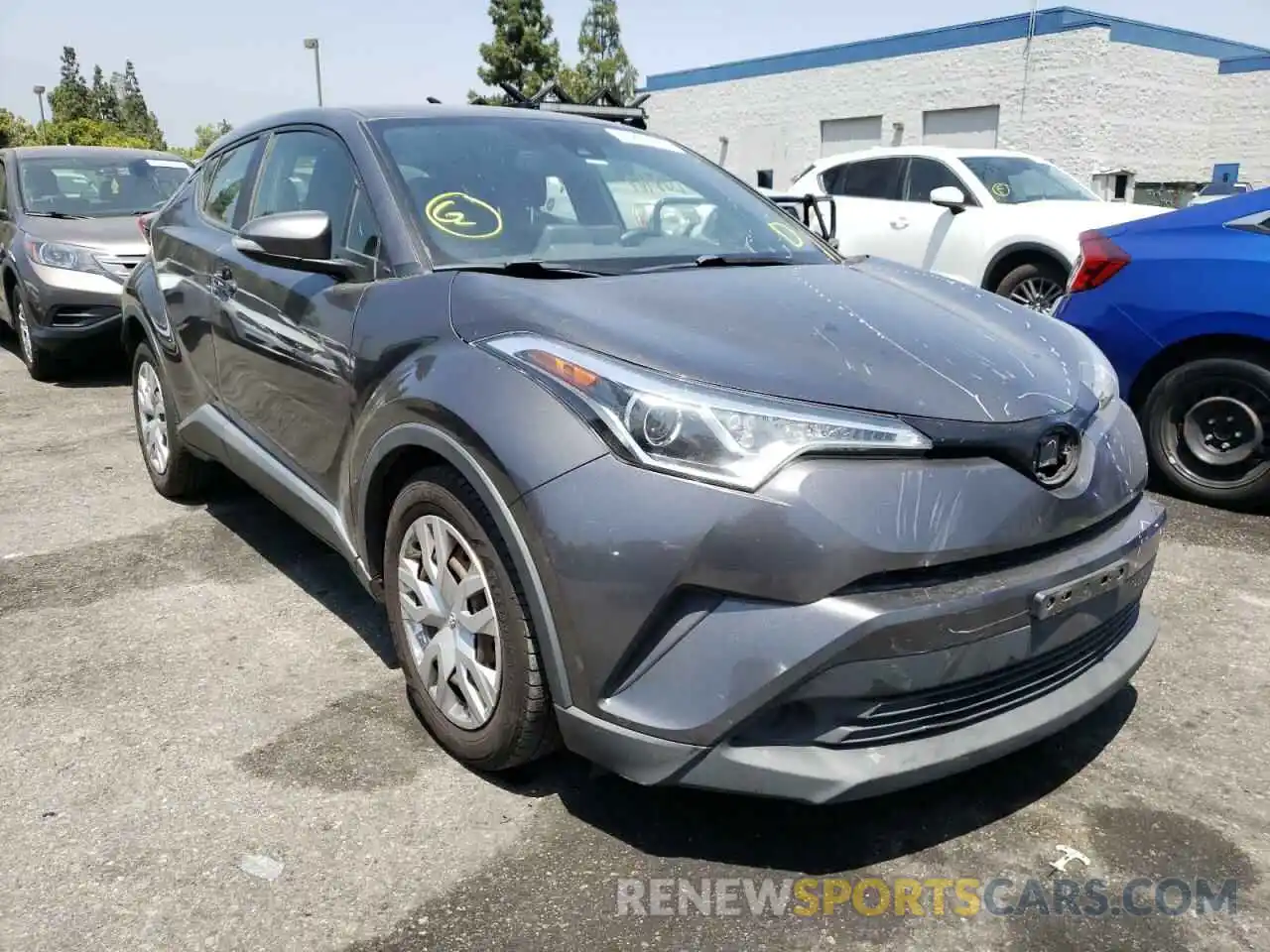 1 Photograph of a damaged car JTNKHMBX8K1024171 TOYOTA C-HR 2019