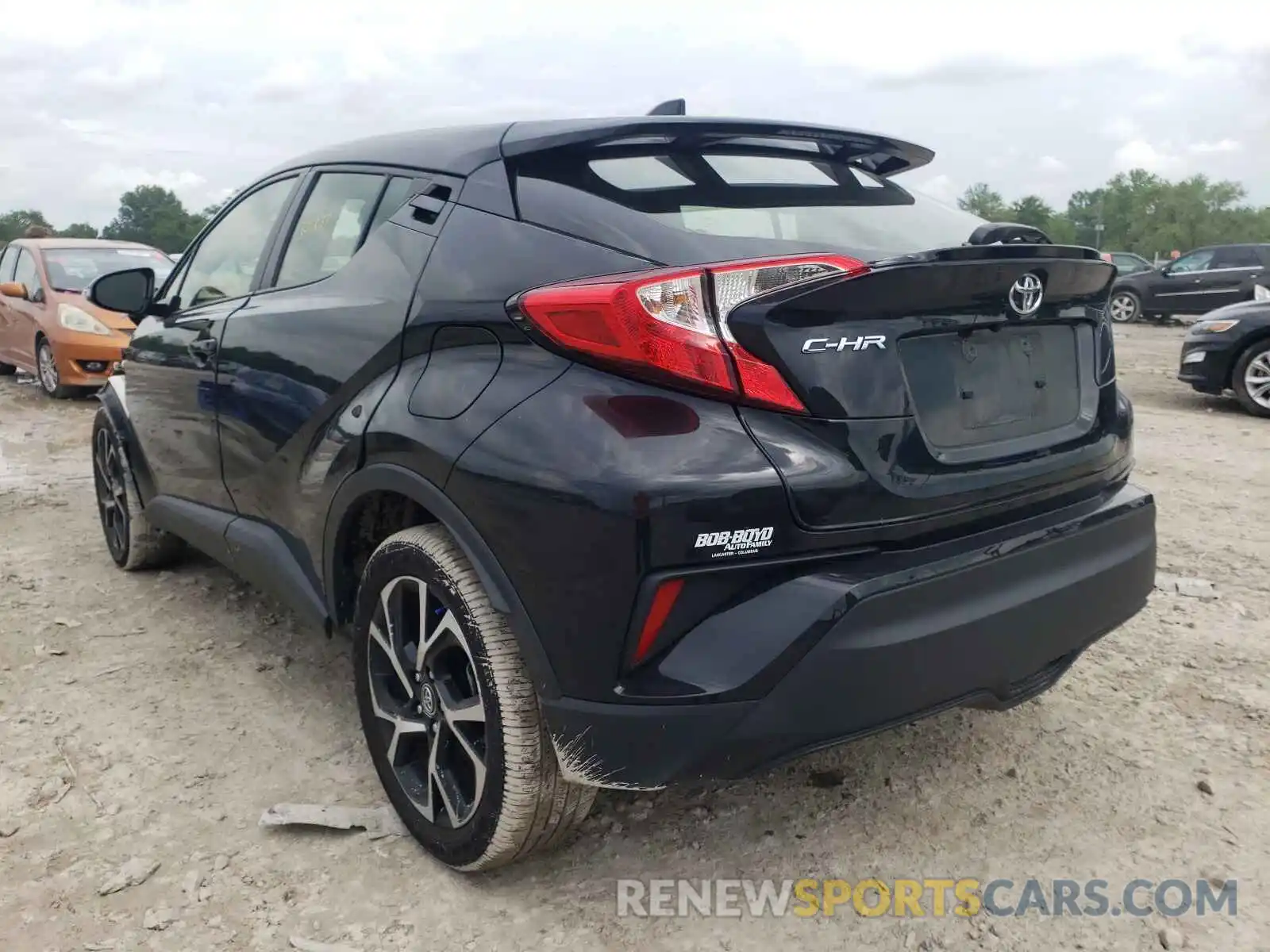 3 Photograph of a damaged car JTNKHMBX8K1024896 TOYOTA C-HR 2019