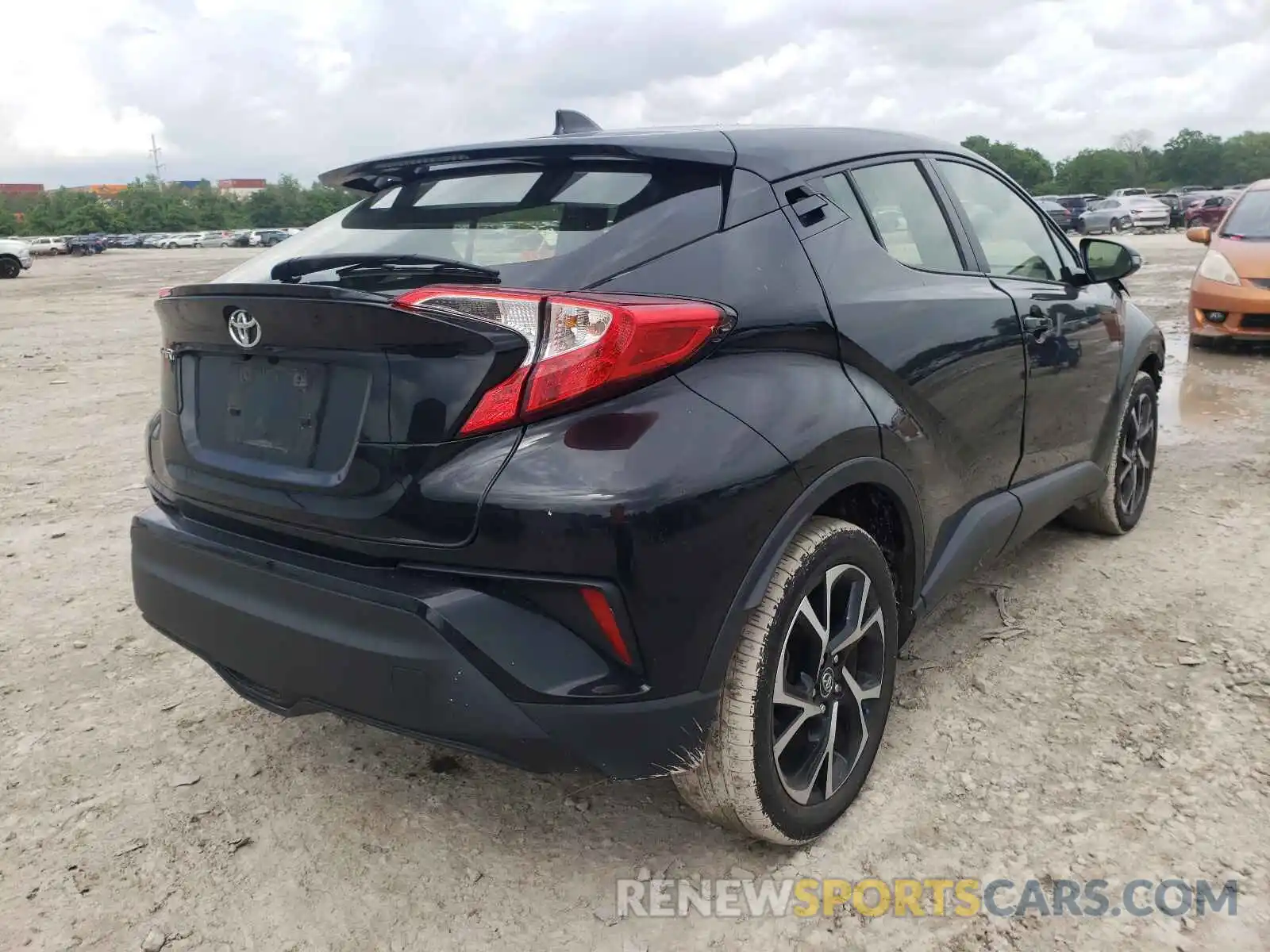 4 Photograph of a damaged car JTNKHMBX8K1024896 TOYOTA C-HR 2019