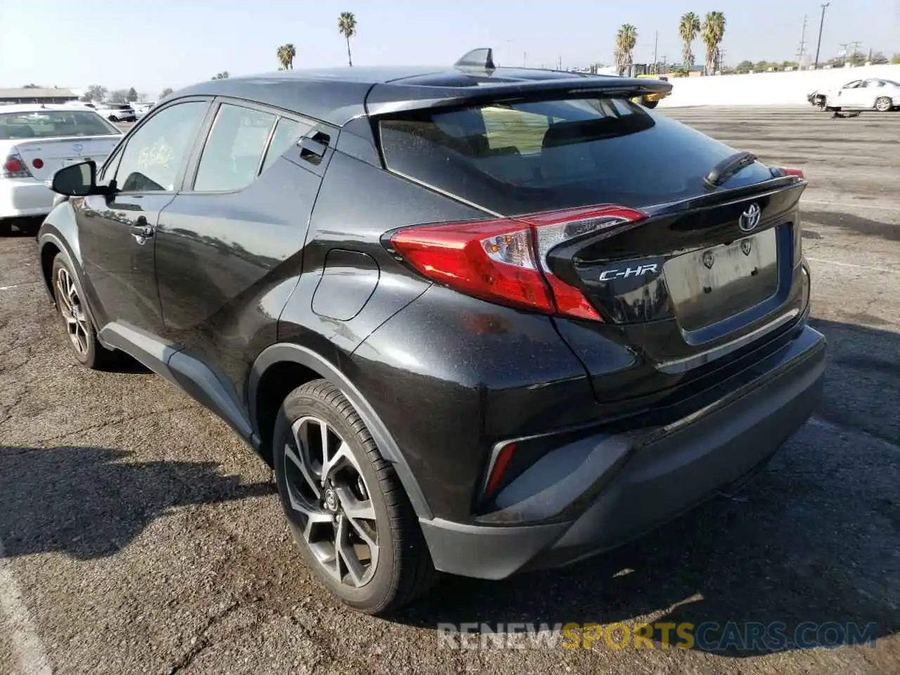 3 Photograph of a damaged car JTNKHMBX8K1030455 TOYOTA C-HR 2019