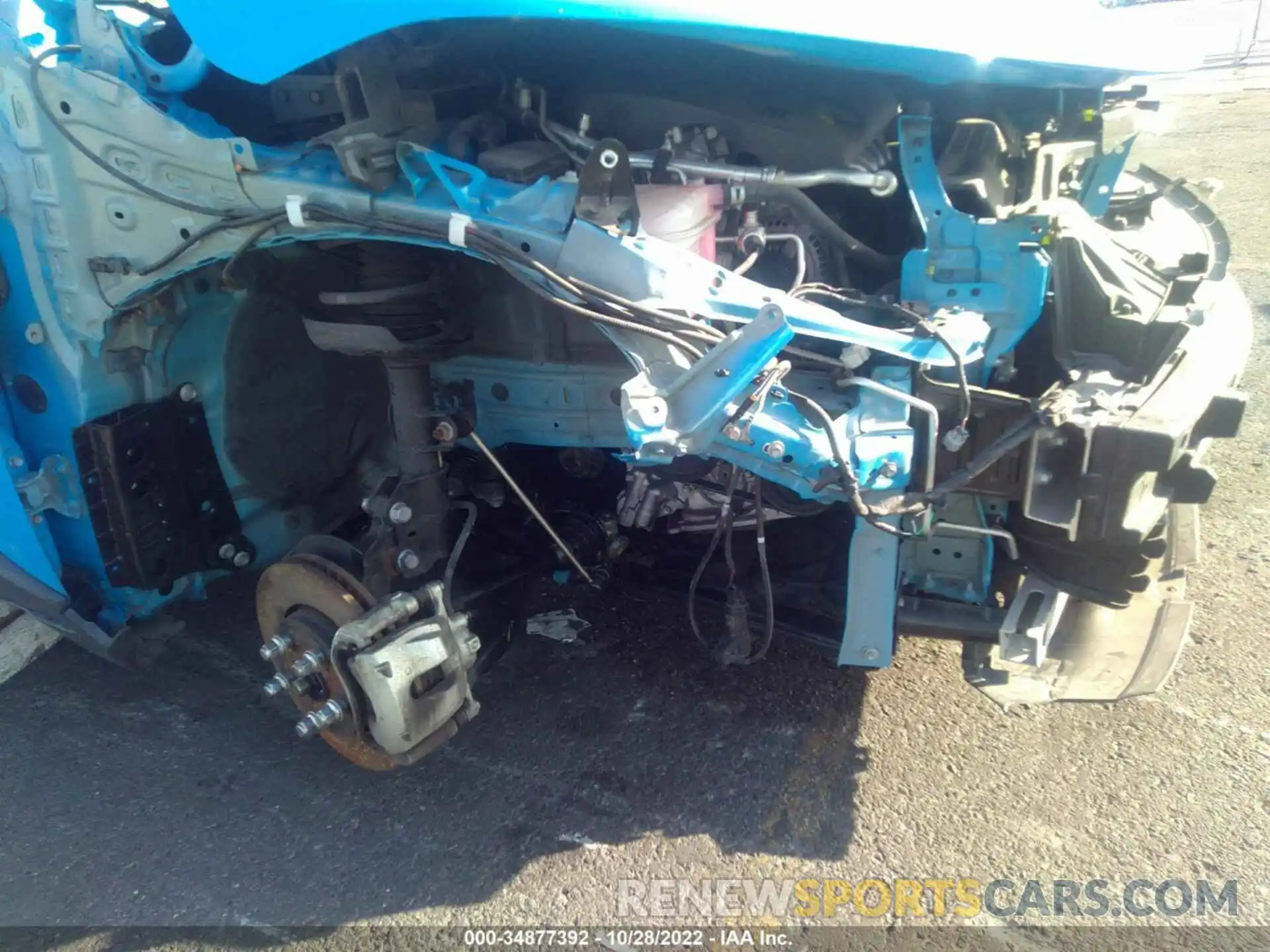 6 Photograph of a damaged car JTNKHMBX8K1031427 TOYOTA C-HR 2019