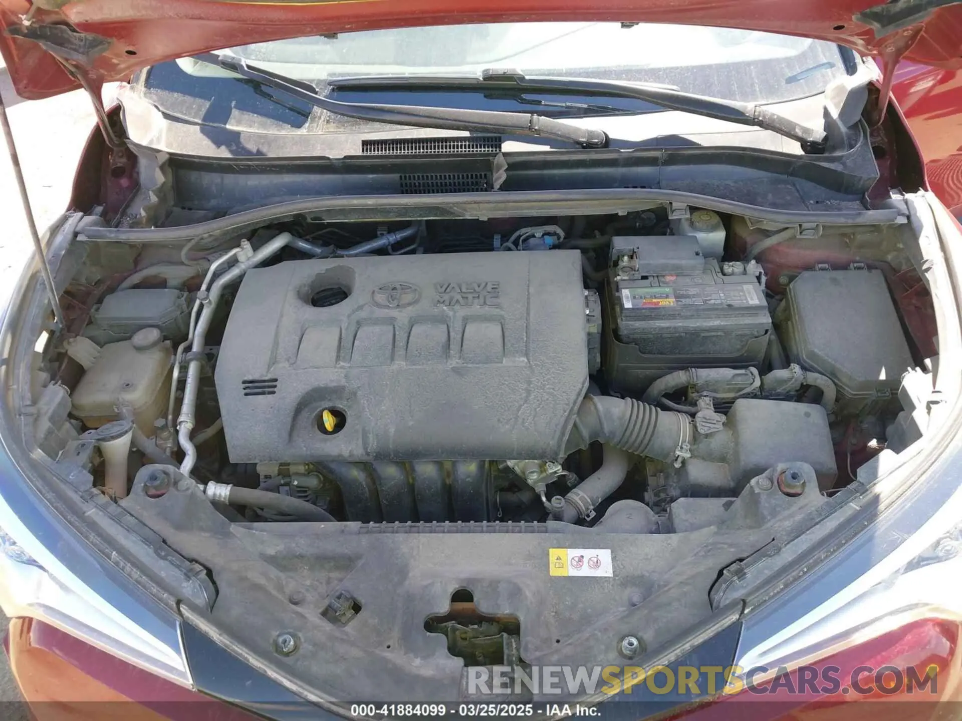 10 Photograph of a damaged car JTNKHMBX8K1031802 TOYOTA C-HR 2019