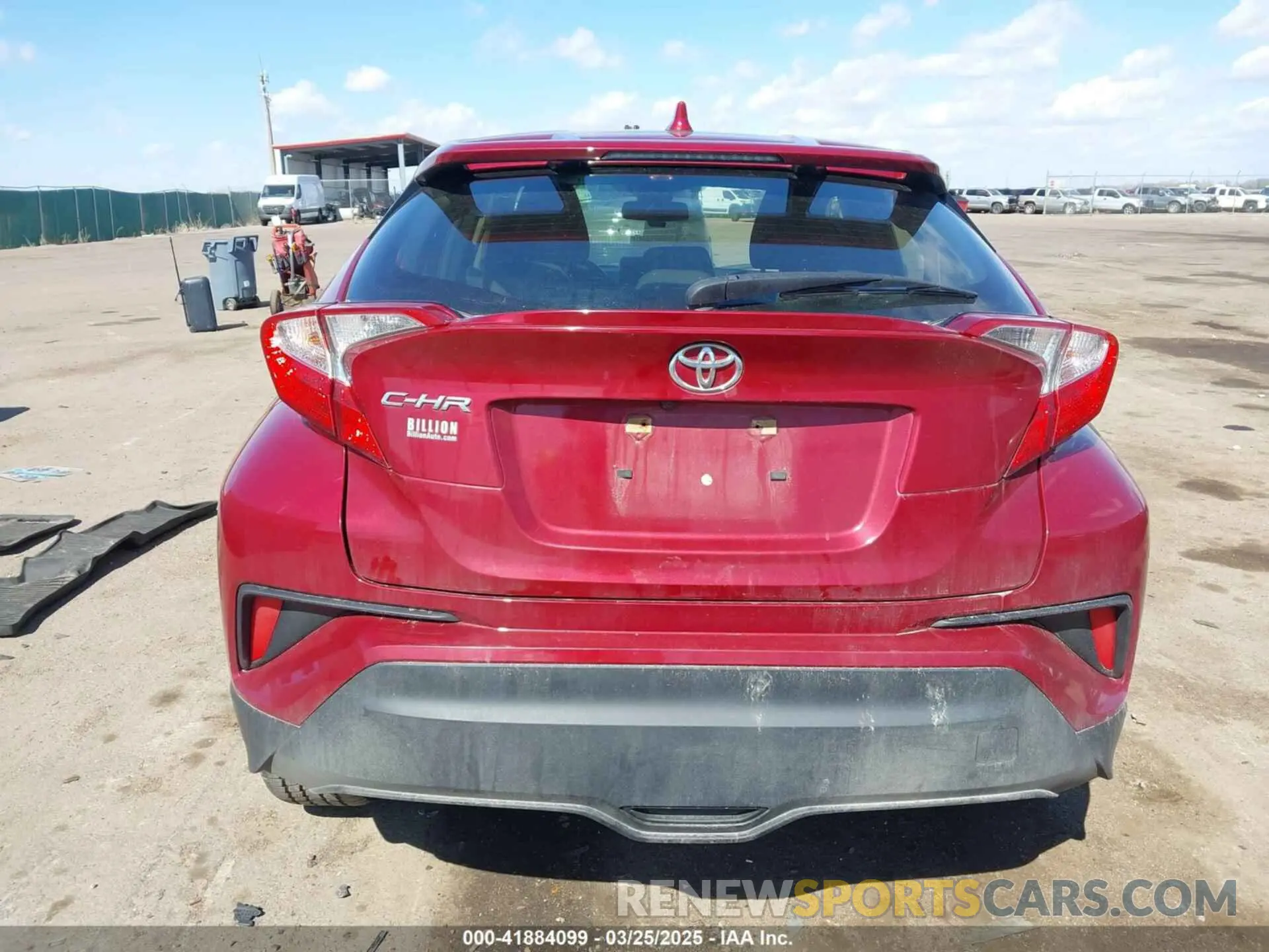 16 Photograph of a damaged car JTNKHMBX8K1031802 TOYOTA C-HR 2019