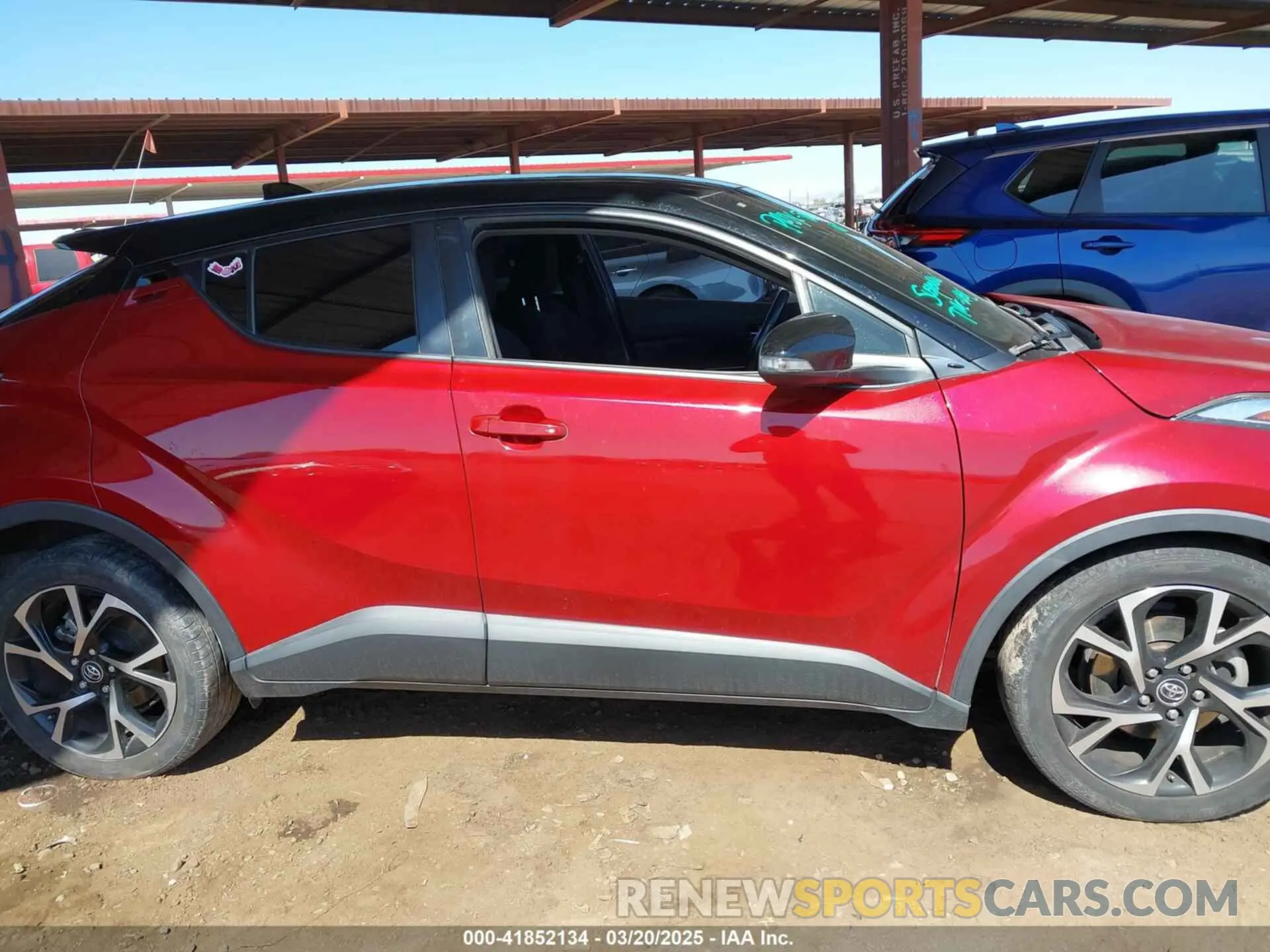 13 Photograph of a damaged car JTNKHMBX8K1032206 TOYOTA C-HR 2019