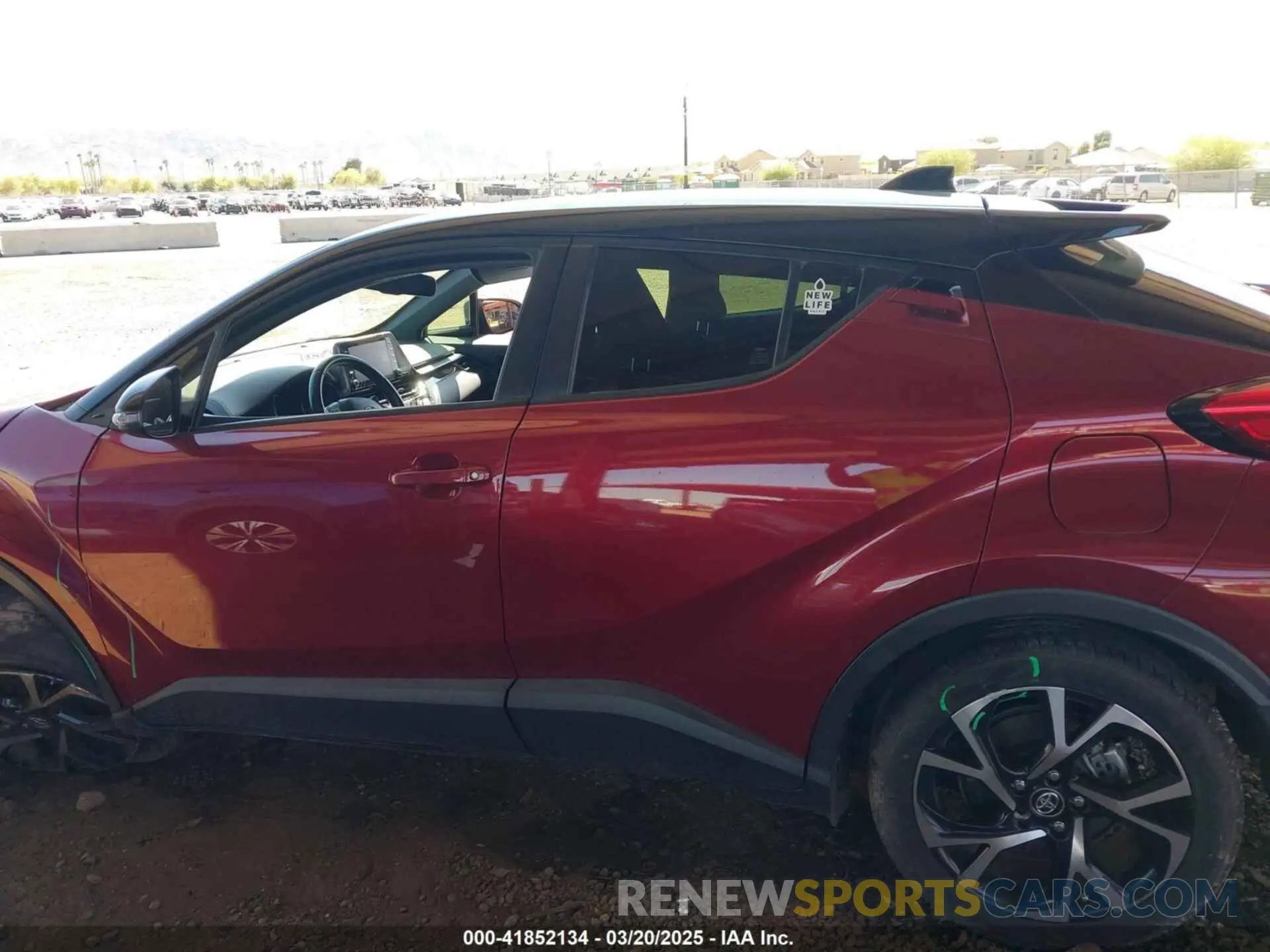 14 Photograph of a damaged car JTNKHMBX8K1032206 TOYOTA C-HR 2019