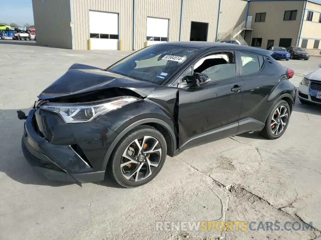 1 Photograph of a damaged car JTNKHMBX8K1032593 TOYOTA C-HR 2019