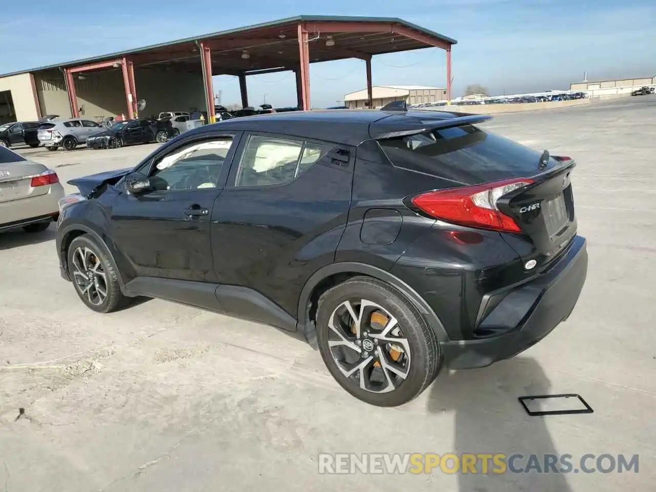 2 Photograph of a damaged car JTNKHMBX8K1032593 TOYOTA C-HR 2019