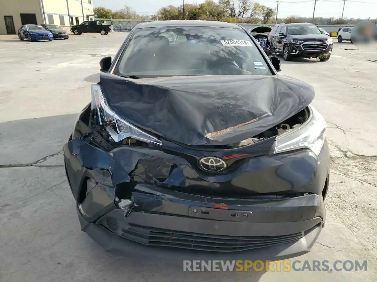 5 Photograph of a damaged car JTNKHMBX8K1032593 TOYOTA C-HR 2019