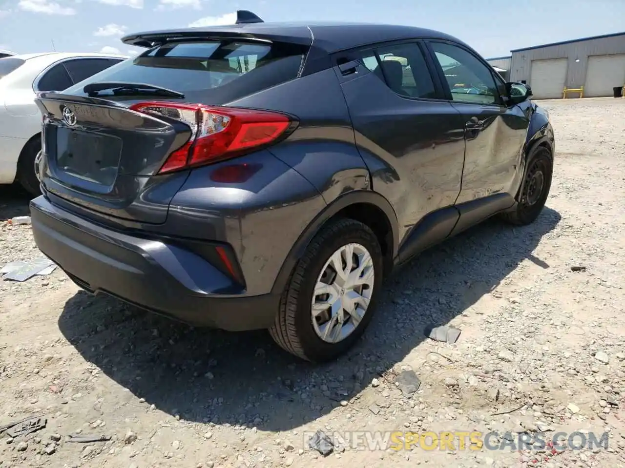 4 Photograph of a damaged car JTNKHMBX8K1035395 TOYOTA C-HR 2019