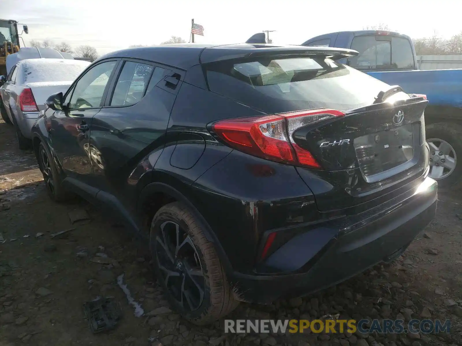 3 Photograph of a damaged car JTNKHMBX8K1035574 TOYOTA C-HR 2019