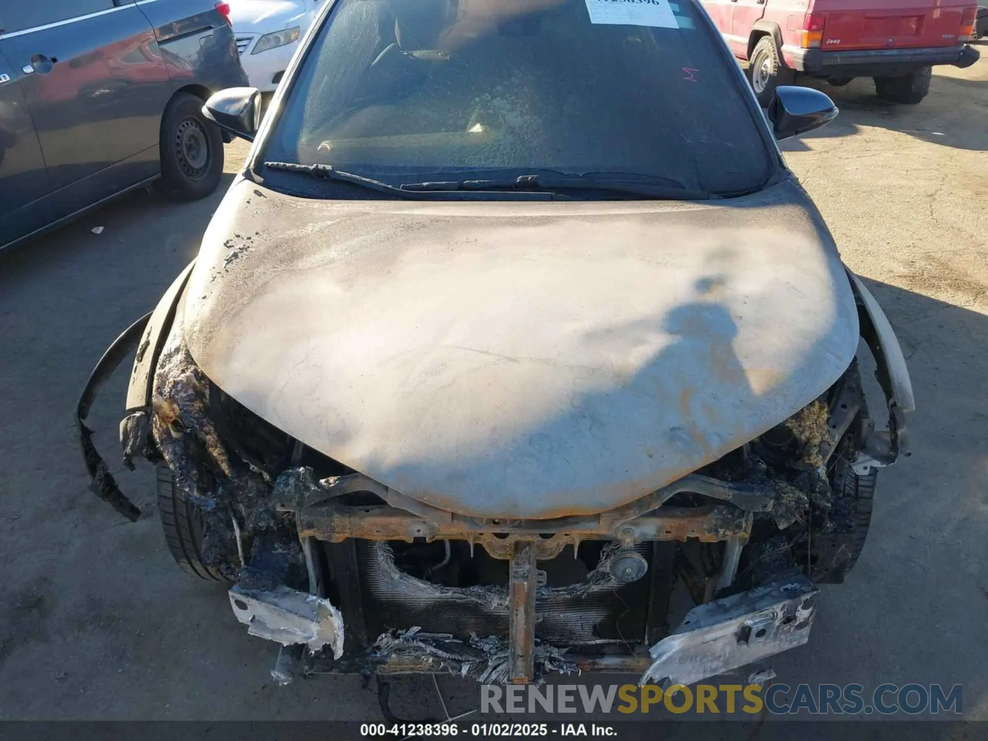 10 Photograph of a damaged car JTNKHMBX8K1037552 TOYOTA C-HR 2019