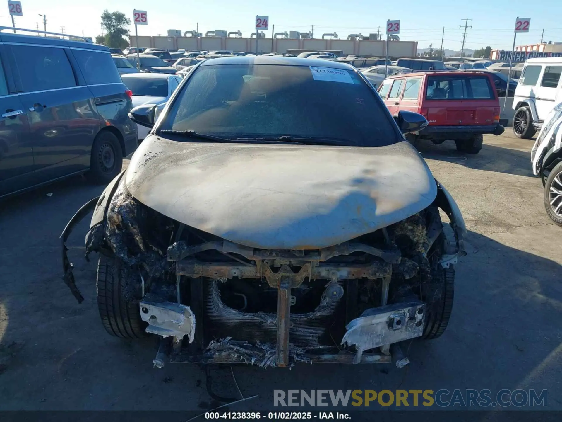 11 Photograph of a damaged car JTNKHMBX8K1037552 TOYOTA C-HR 2019
