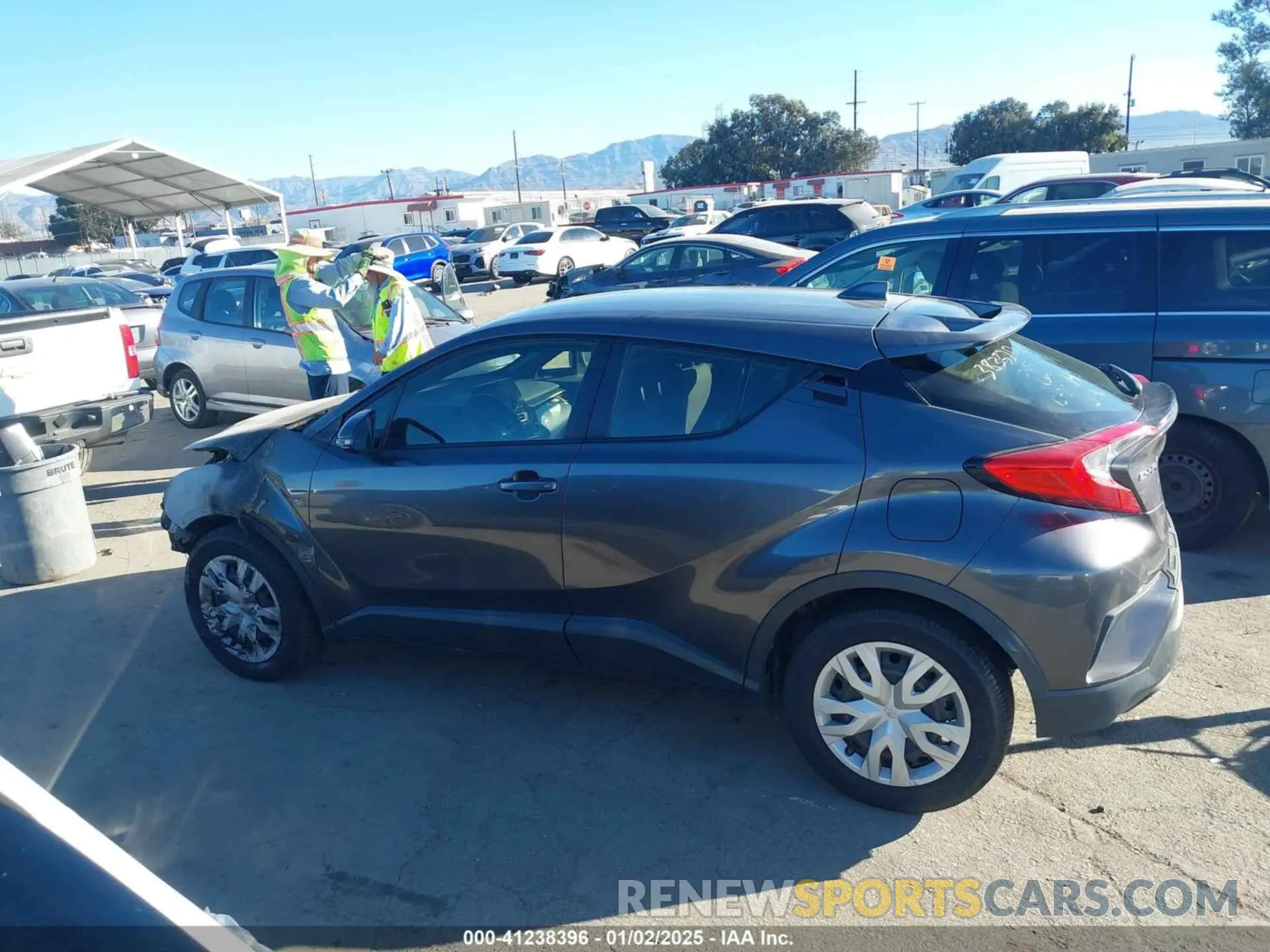 13 Photograph of a damaged car JTNKHMBX8K1037552 TOYOTA C-HR 2019