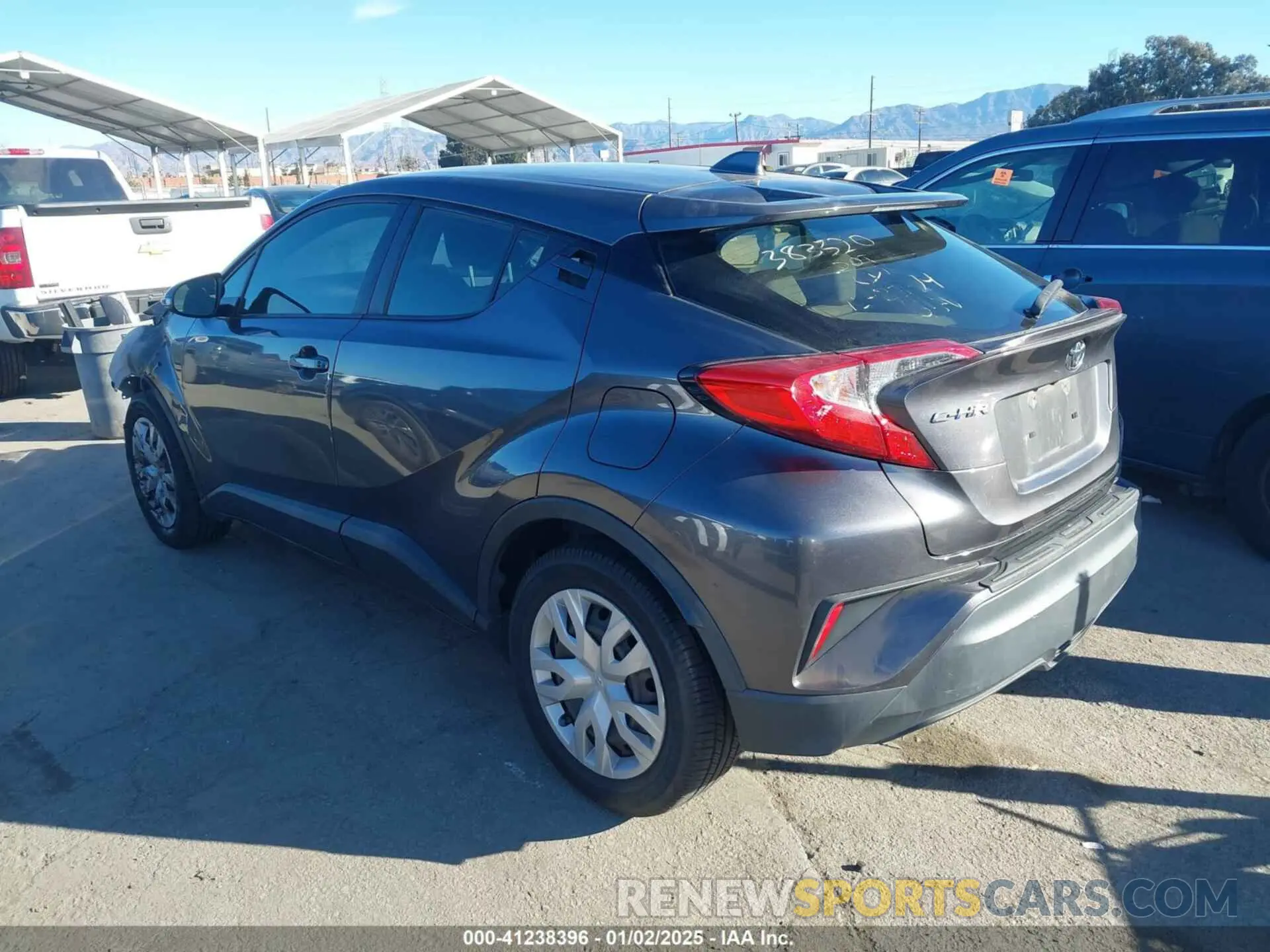 3 Photograph of a damaged car JTNKHMBX8K1037552 TOYOTA C-HR 2019