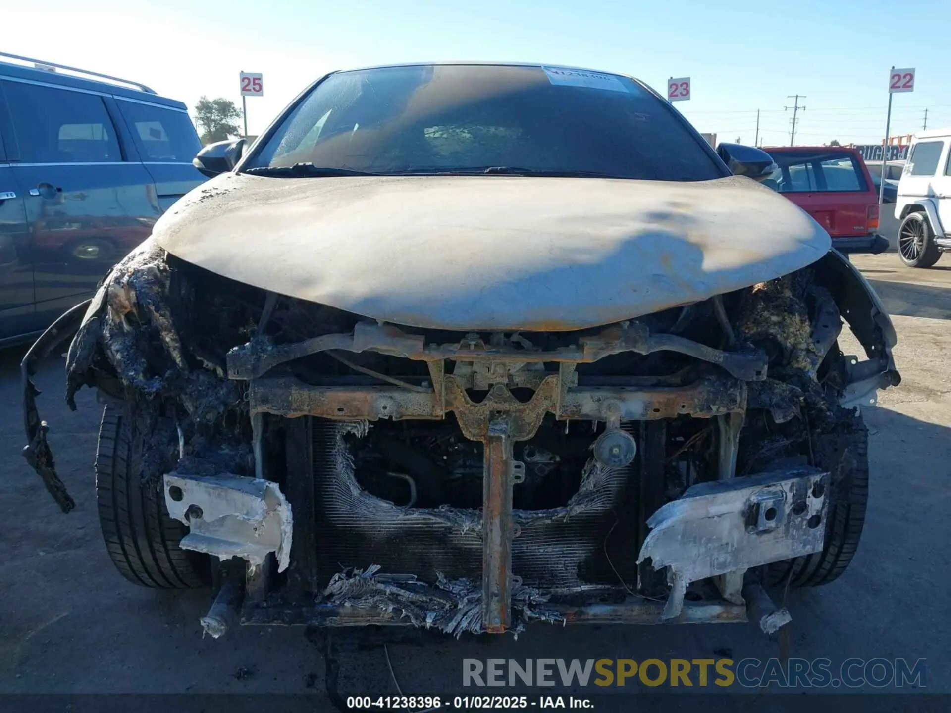 6 Photograph of a damaged car JTNKHMBX8K1037552 TOYOTA C-HR 2019
