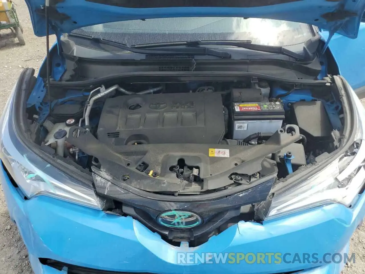 11 Photograph of a damaged car JTNKHMBX8K1044226 TOYOTA C-HR 2019