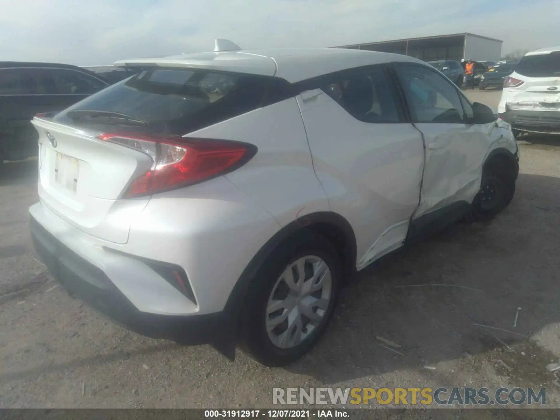 4 Photograph of a damaged car JTNKHMBX8K1047952 TOYOTA C-HR 2019