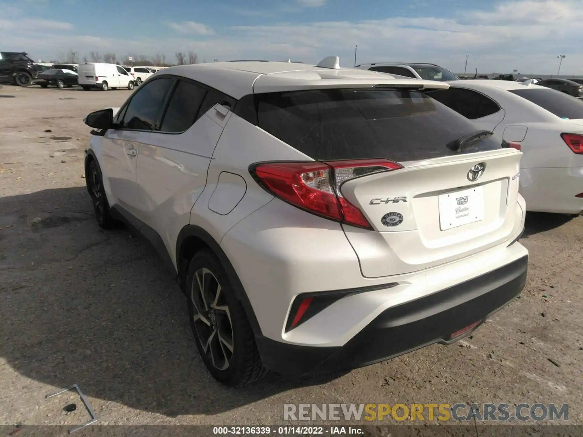 3 Photograph of a damaged car JTNKHMBX8K1050673 TOYOTA C-HR 2019