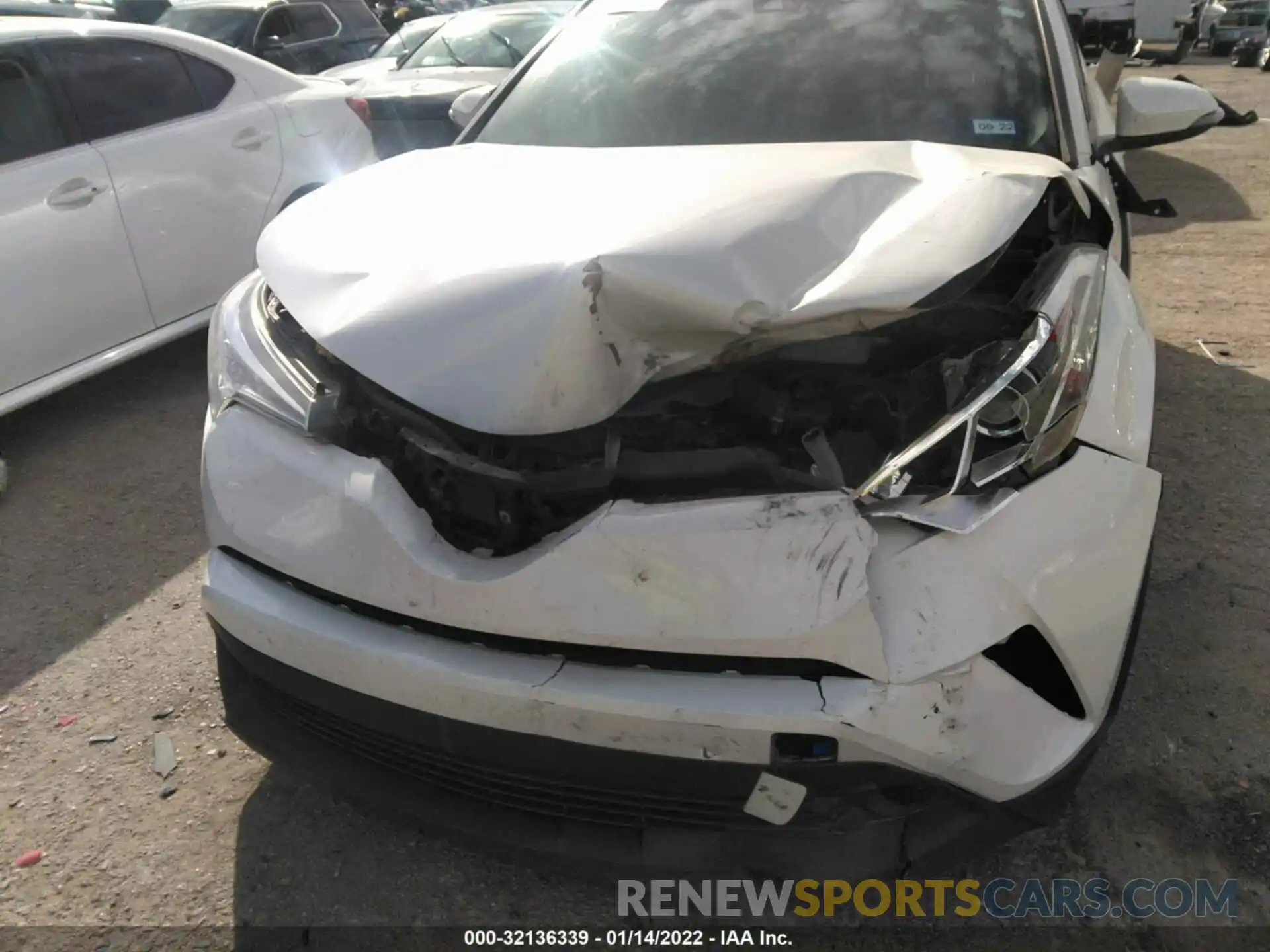 6 Photograph of a damaged car JTNKHMBX8K1050673 TOYOTA C-HR 2019