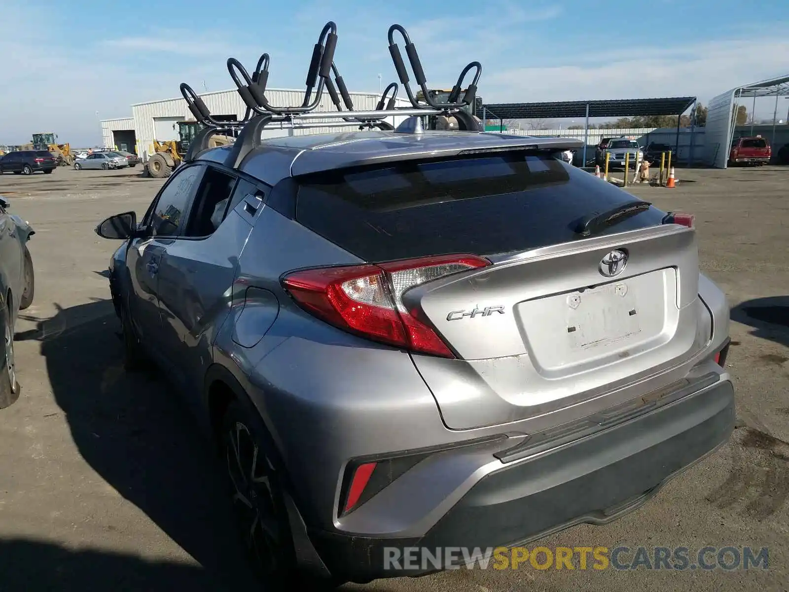 3 Photograph of a damaged car JTNKHMBX8K1052584 TOYOTA C-HR 2019