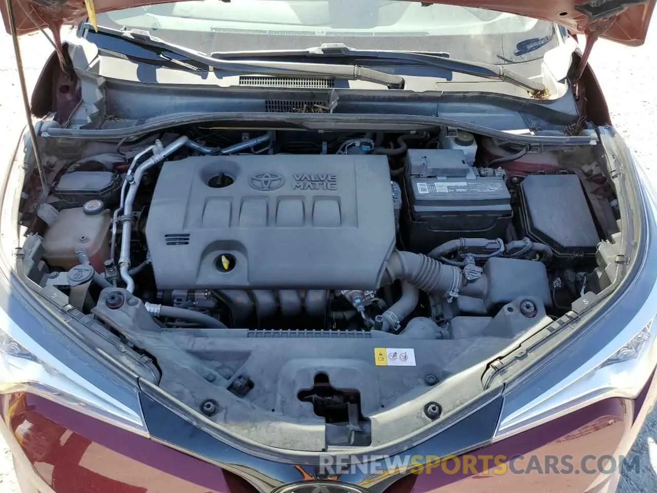 11 Photograph of a damaged car JTNKHMBX8K1052603 TOYOTA C-HR 2019
