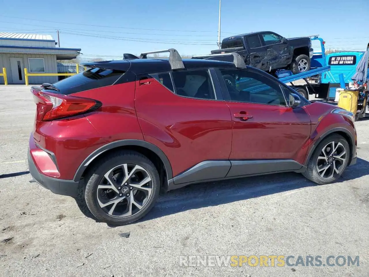 3 Photograph of a damaged car JTNKHMBX8K1052603 TOYOTA C-HR 2019