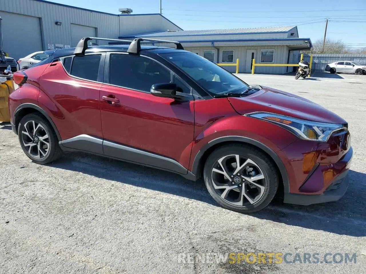 4 Photograph of a damaged car JTNKHMBX8K1052603 TOYOTA C-HR 2019