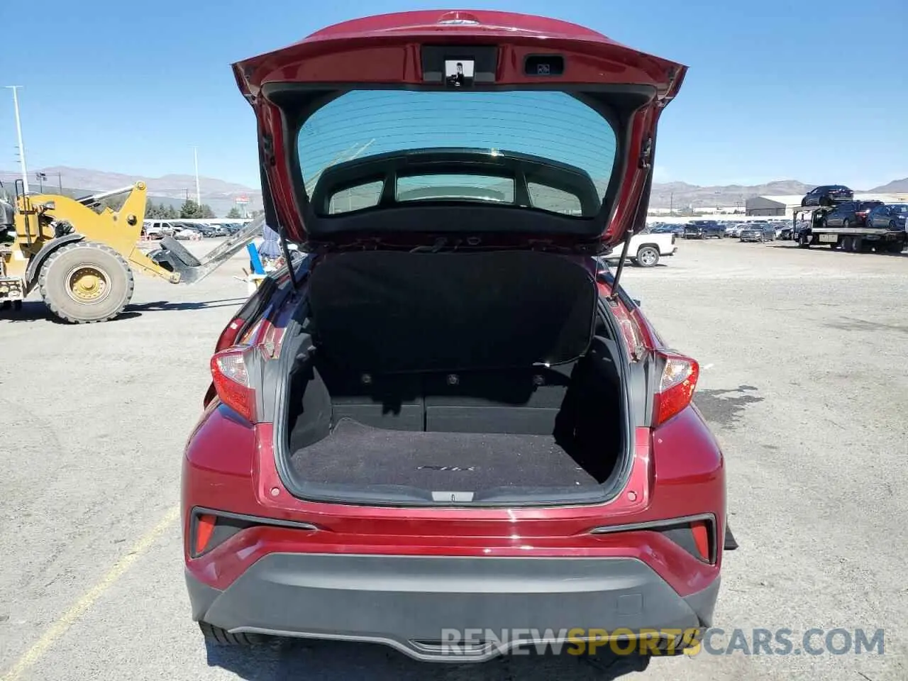 6 Photograph of a damaged car JTNKHMBX8K1052603 TOYOTA C-HR 2019