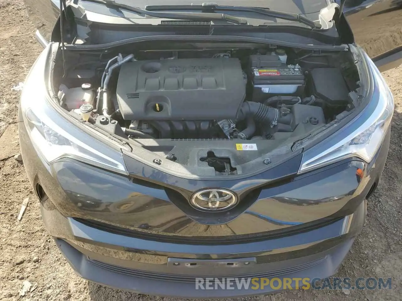 12 Photograph of a damaged car JTNKHMBX8K1054416 TOYOTA C-HR 2019