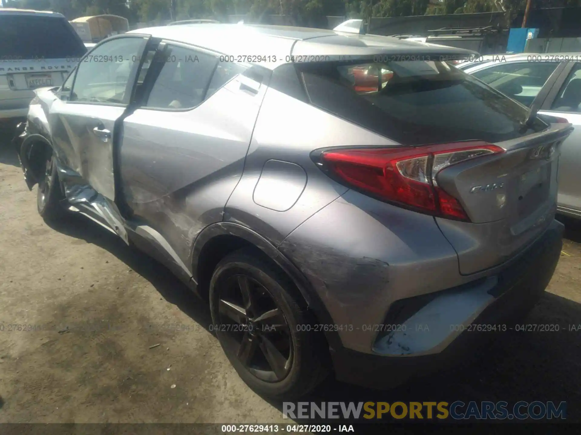 3 Photograph of a damaged car JTNKHMBX8K1054917 TOYOTA C-HR 2019