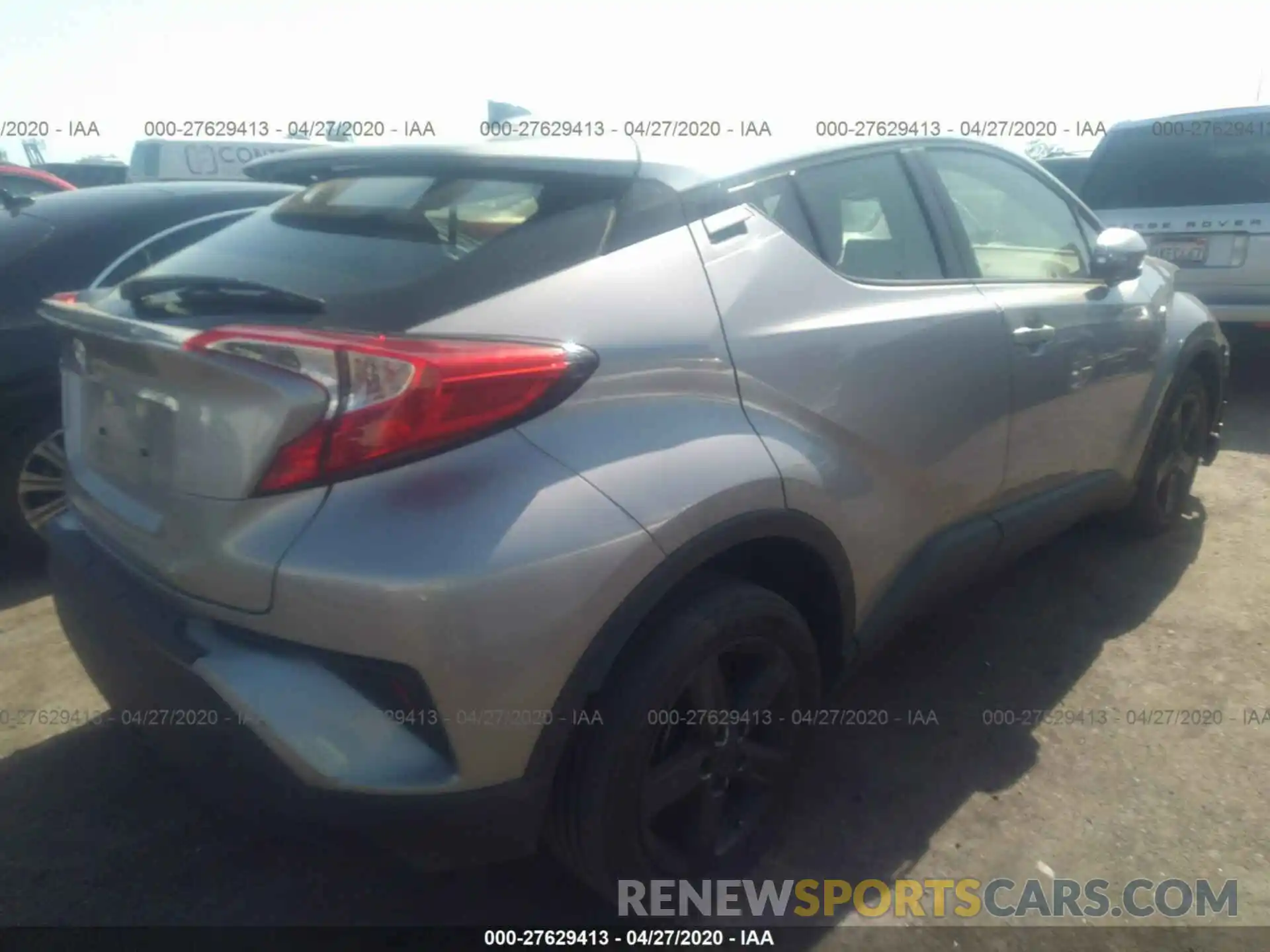 4 Photograph of a damaged car JTNKHMBX8K1054917 TOYOTA C-HR 2019