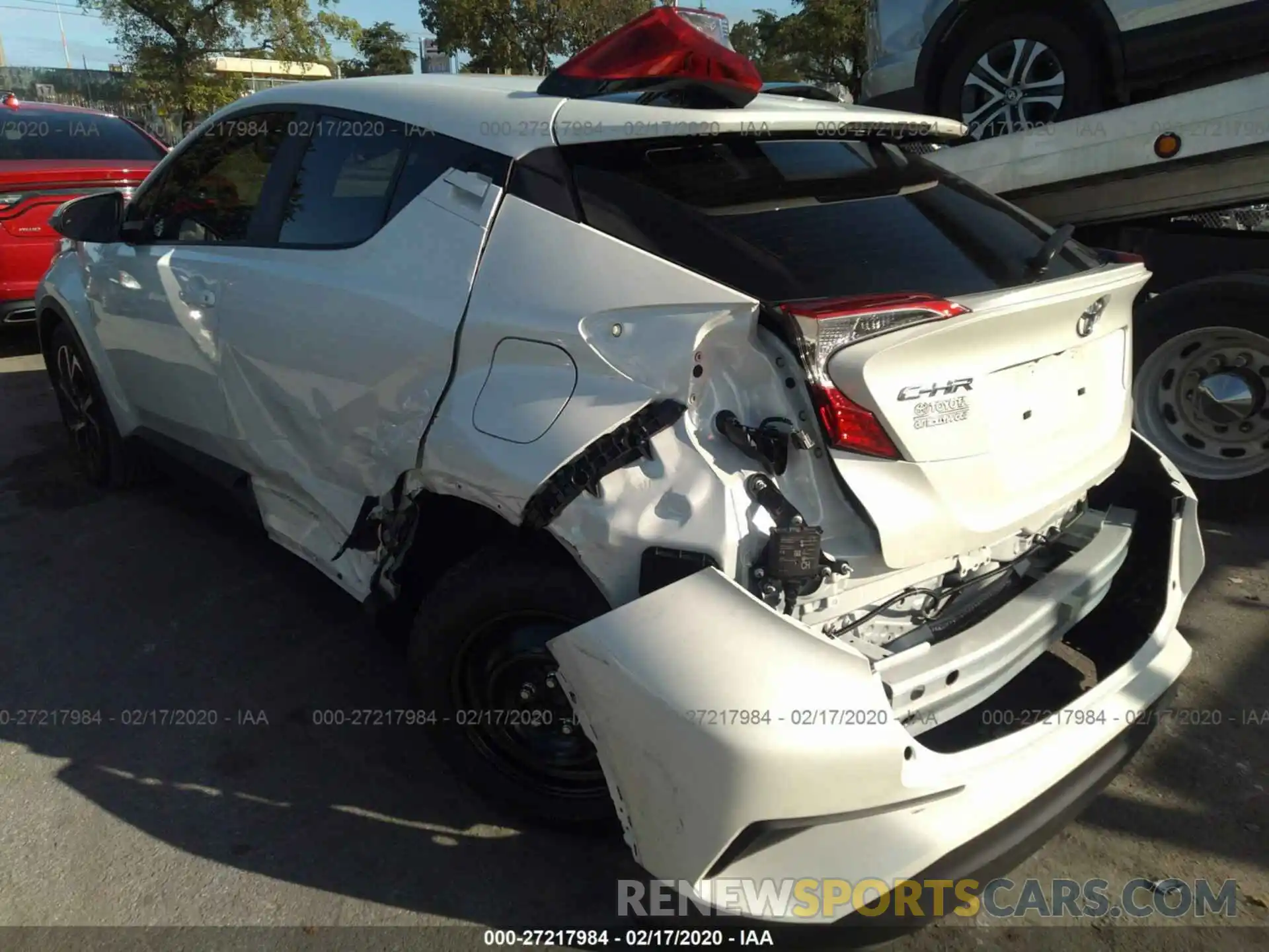 6 Photograph of a damaged car JTNKHMBX8K1057199 TOYOTA C-HR 2019