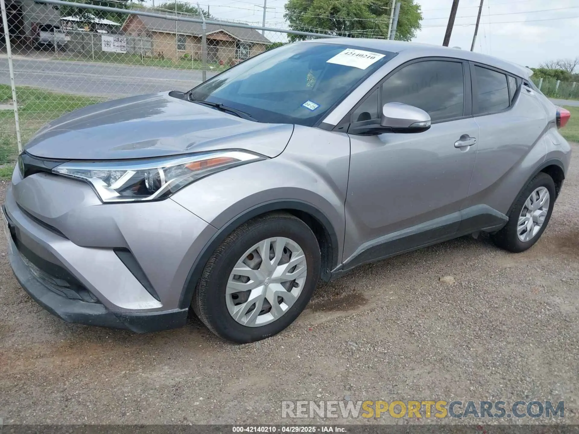 2 Photograph of a damaged car JTNKHMBX9K1014121 TOYOTA C-HR 2019