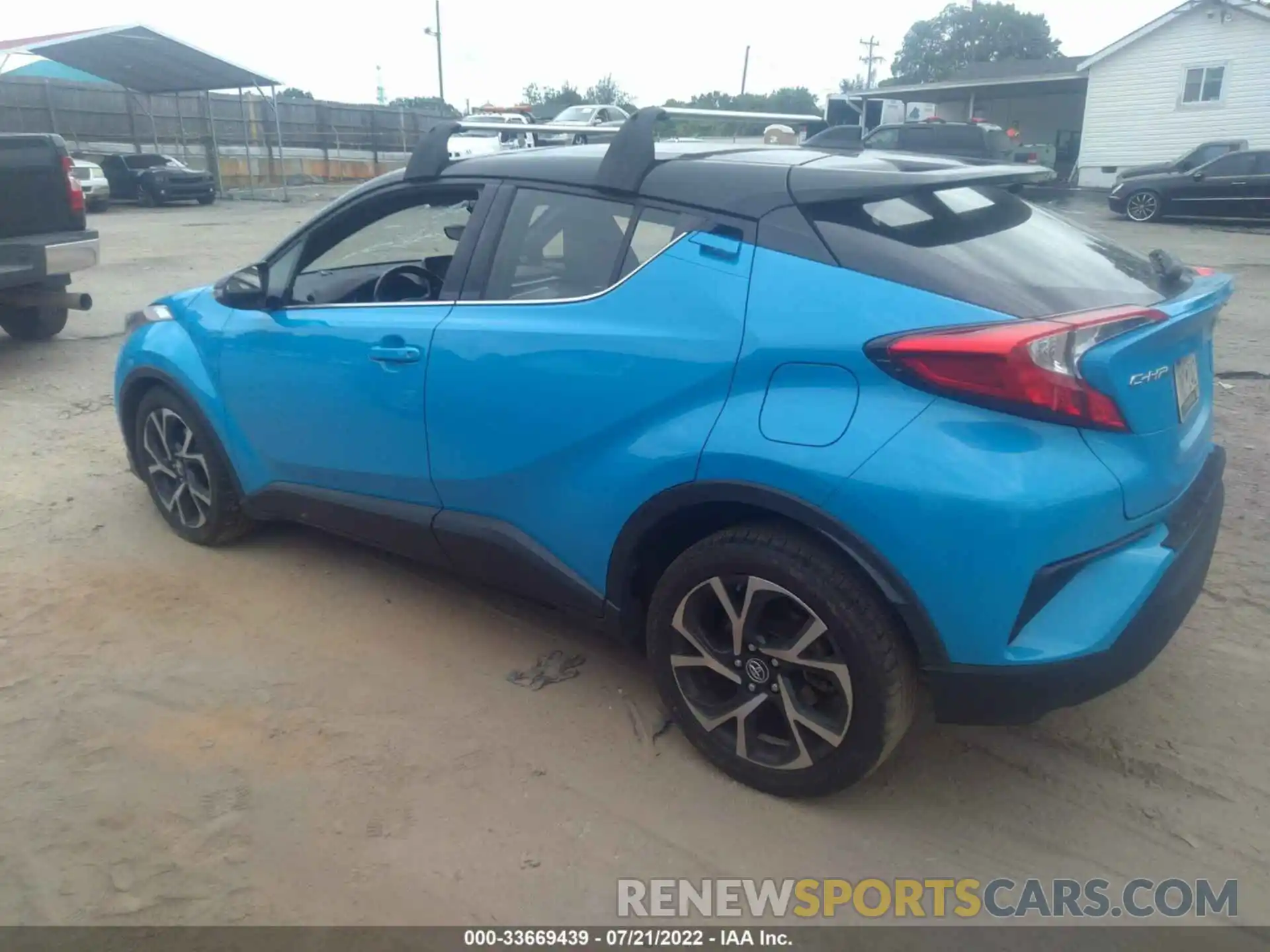 3 Photograph of a damaged car JTNKHMBX9K1015141 TOYOTA C-HR 2019