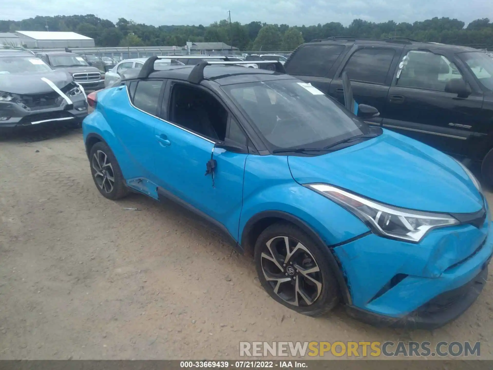 6 Photograph of a damaged car JTNKHMBX9K1015141 TOYOTA C-HR 2019