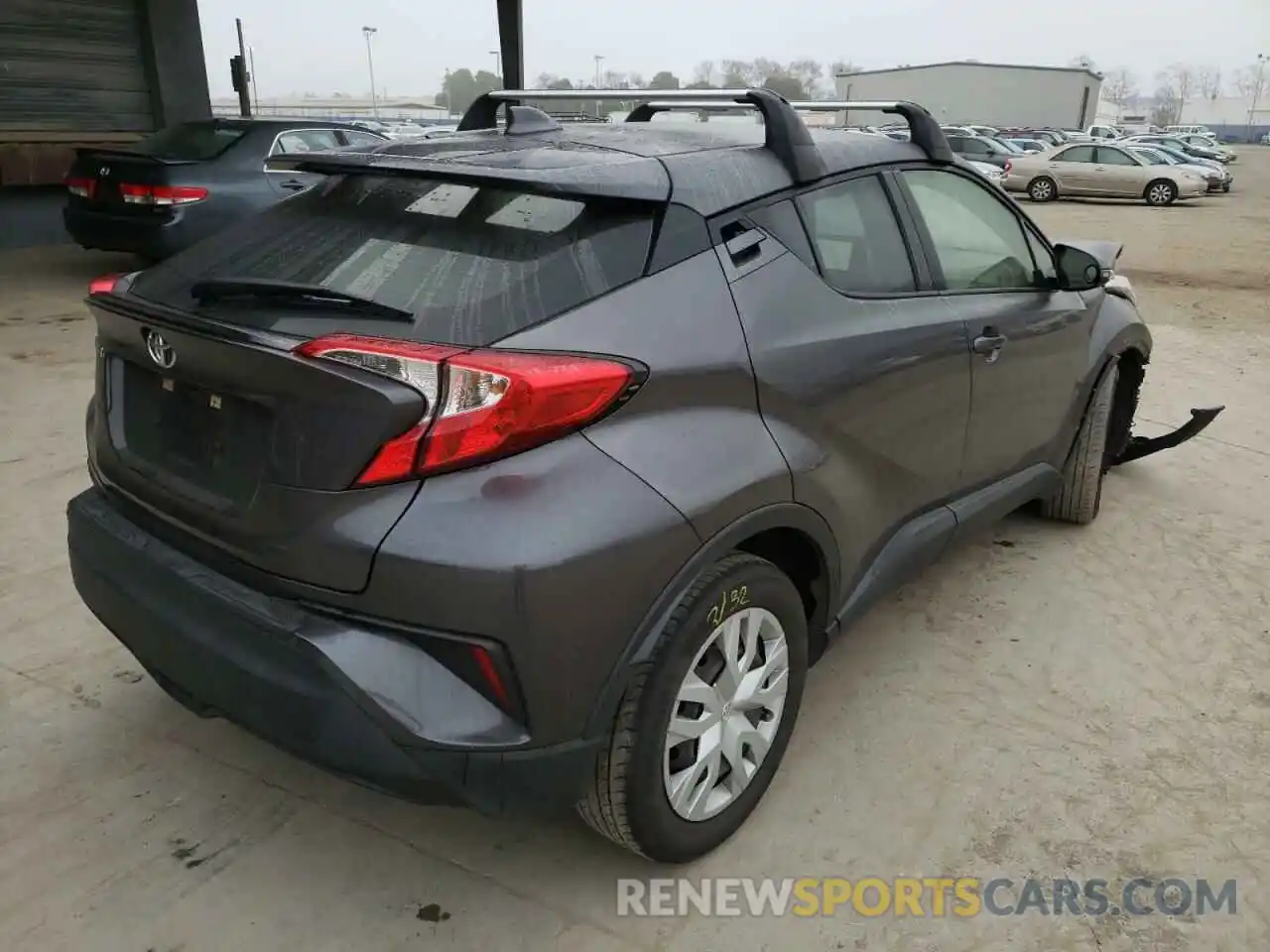 4 Photograph of a damaged car JTNKHMBX9K1016418 TOYOTA C-HR 2019