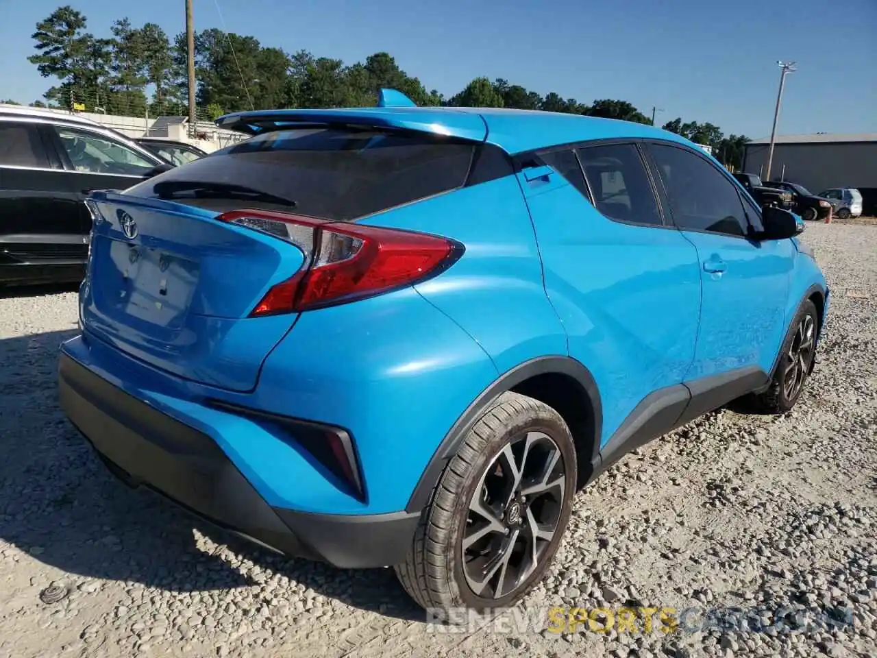 4 Photograph of a damaged car JTNKHMBX9K1020114 TOYOTA C-HR 2019