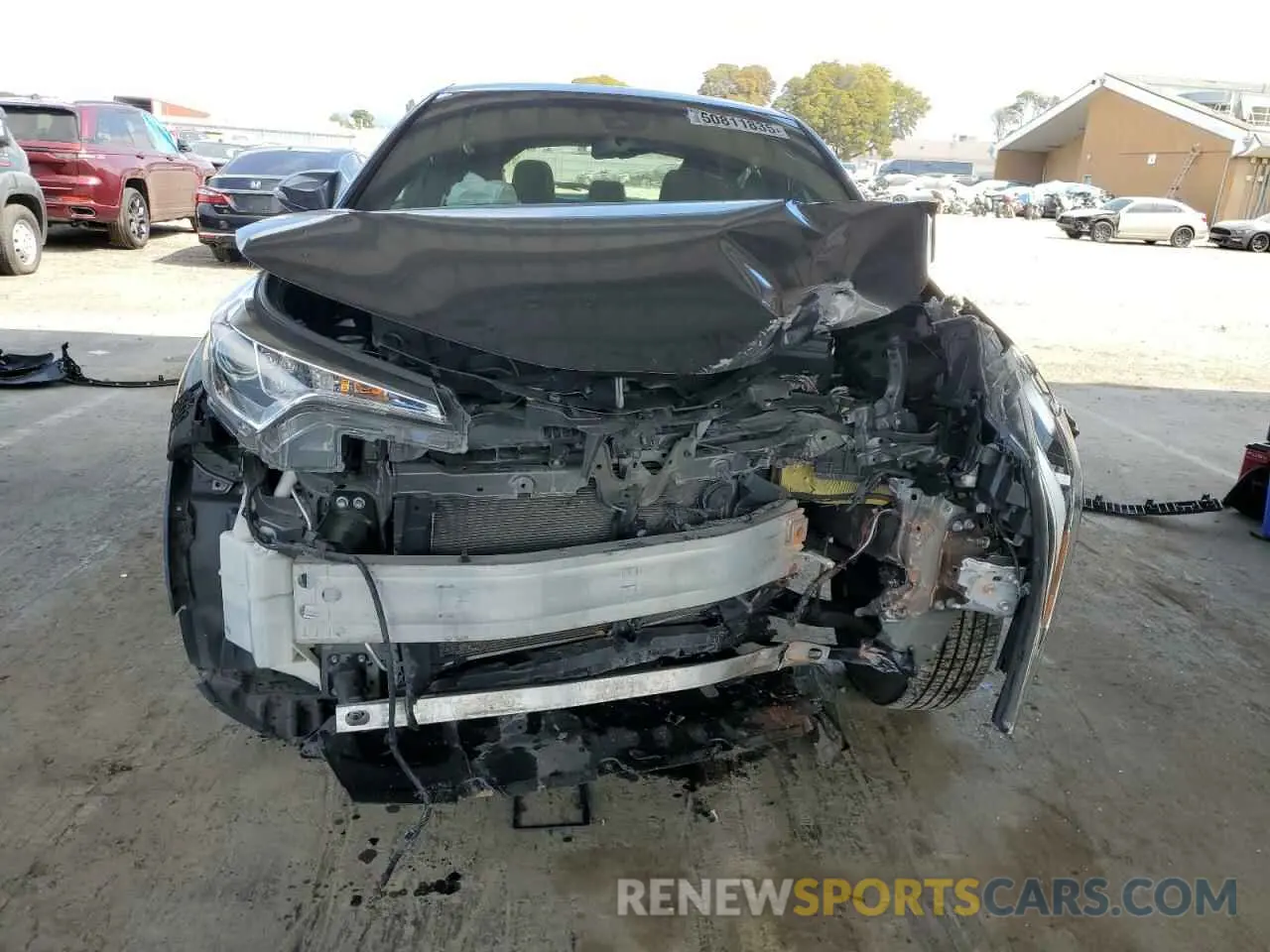 5 Photograph of a damaged car JTNKHMBX9K1026091 TOYOTA C-HR 2019