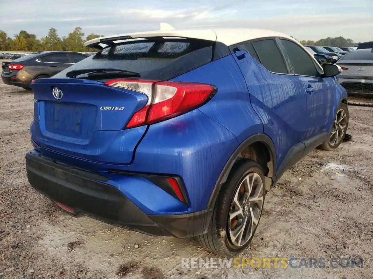 4 Photograph of a damaged car JTNKHMBX9K1027614 TOYOTA C-HR 2019