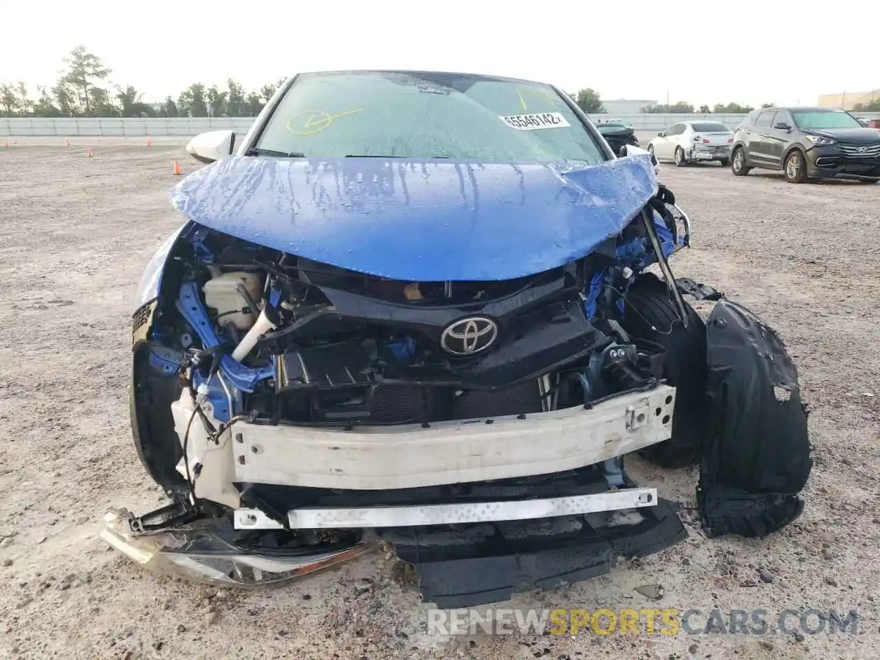 9 Photograph of a damaged car JTNKHMBX9K1027614 TOYOTA C-HR 2019