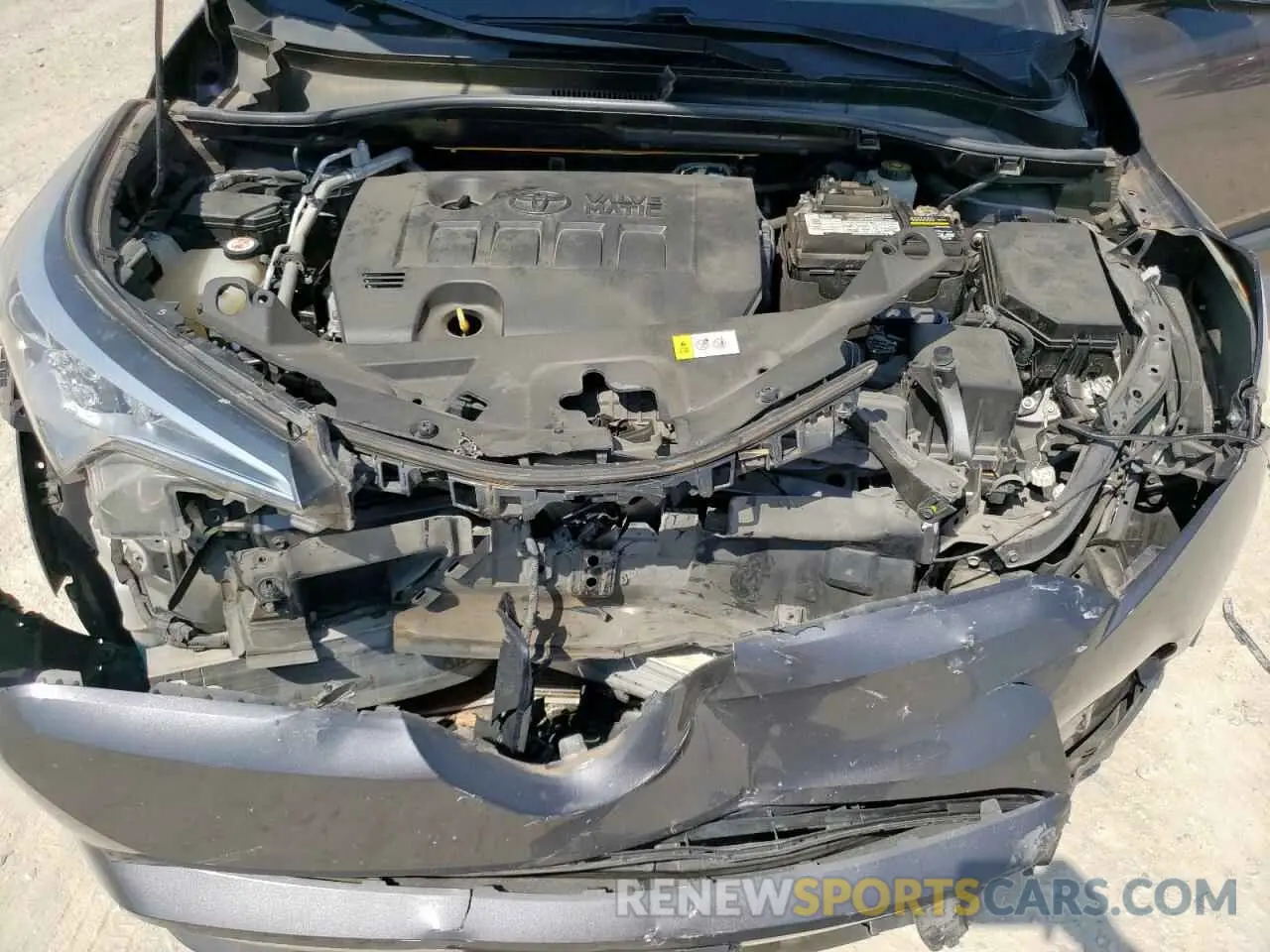 12 Photograph of a damaged car JTNKHMBX9K1034014 TOYOTA C-HR 2019