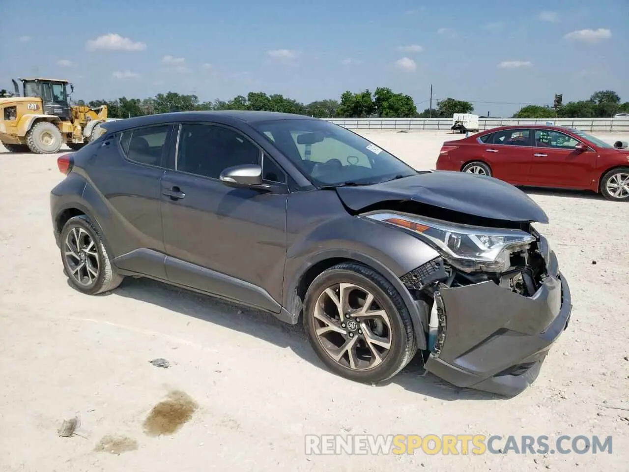 4 Photograph of a damaged car JTNKHMBX9K1034014 TOYOTA C-HR 2019