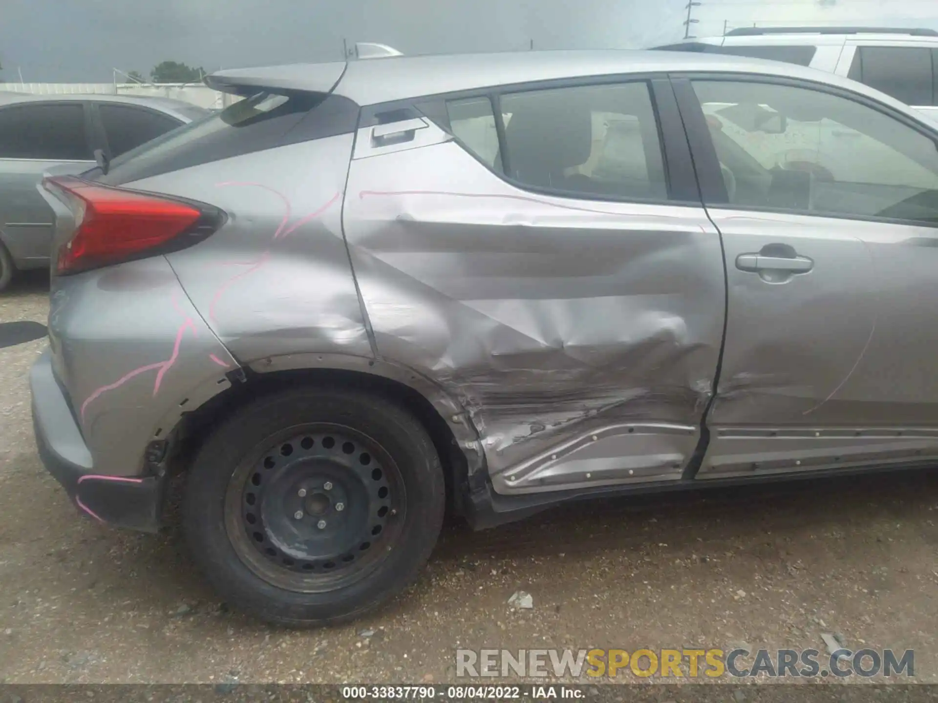 6 Photograph of a damaged car JTNKHMBX9K1035888 TOYOTA C-HR 2019