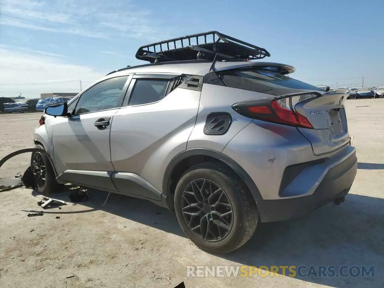 2 Photograph of a damaged car JTNKHMBX9K1041139 TOYOTA C-HR 2019