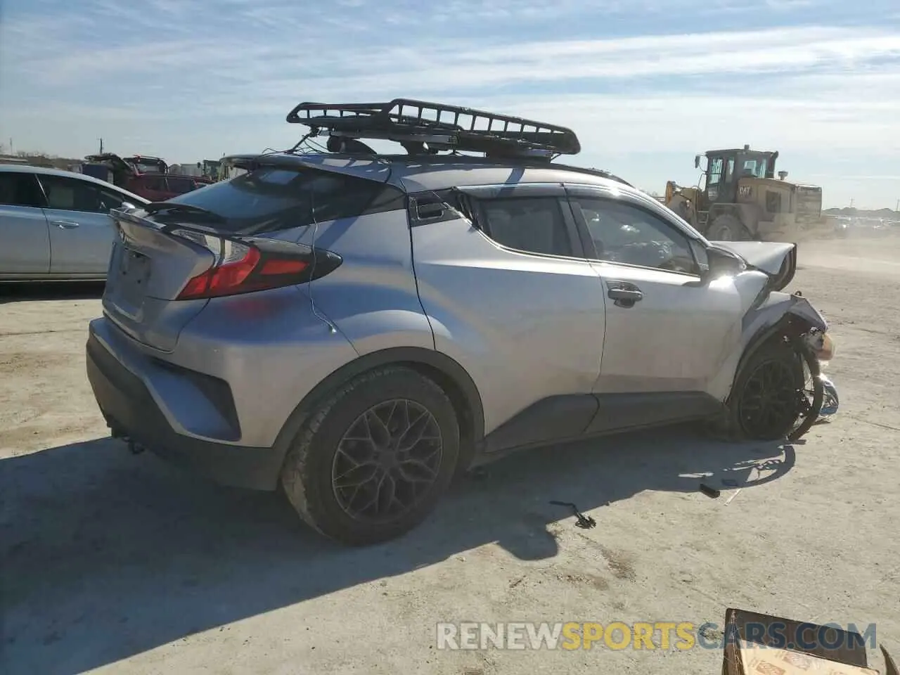 3 Photograph of a damaged car JTNKHMBX9K1041139 TOYOTA C-HR 2019