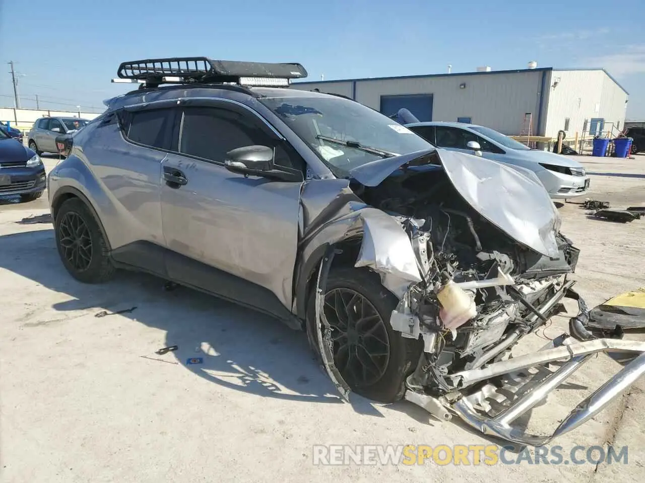 4 Photograph of a damaged car JTNKHMBX9K1041139 TOYOTA C-HR 2019