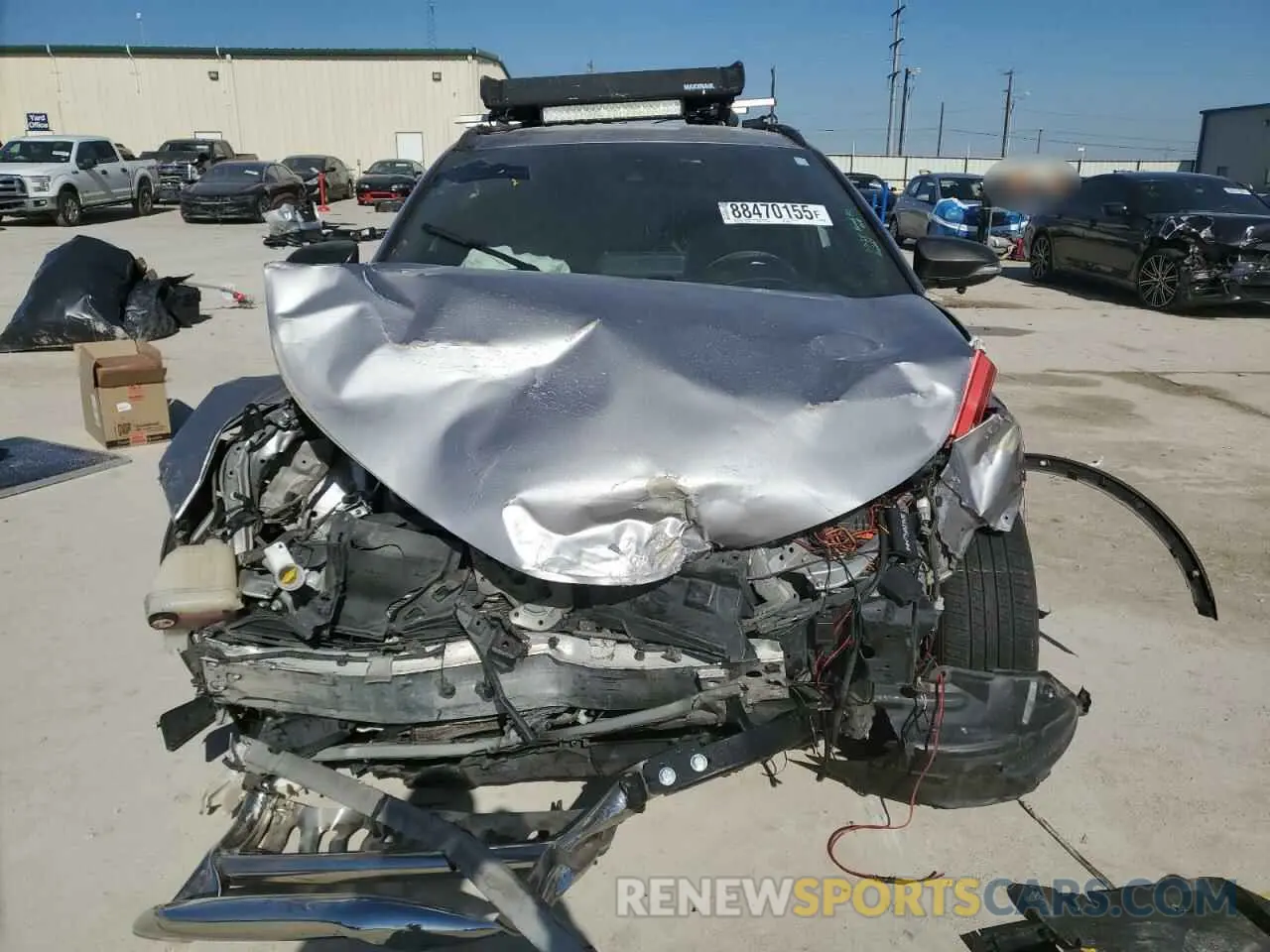 5 Photograph of a damaged car JTNKHMBX9K1041139 TOYOTA C-HR 2019