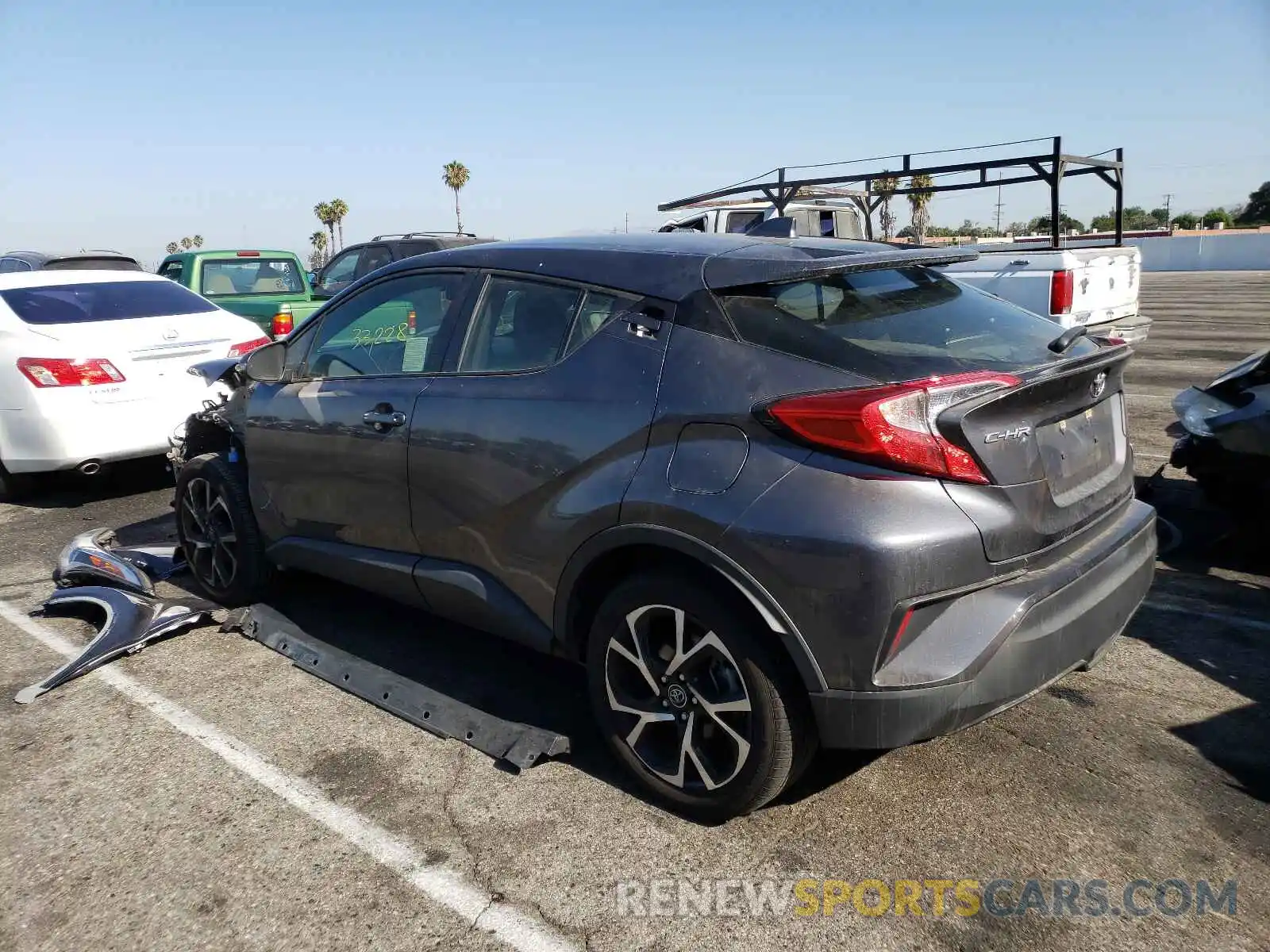 3 Photograph of a damaged car JTNKHMBX9K1041741 TOYOTA C-HR 2019