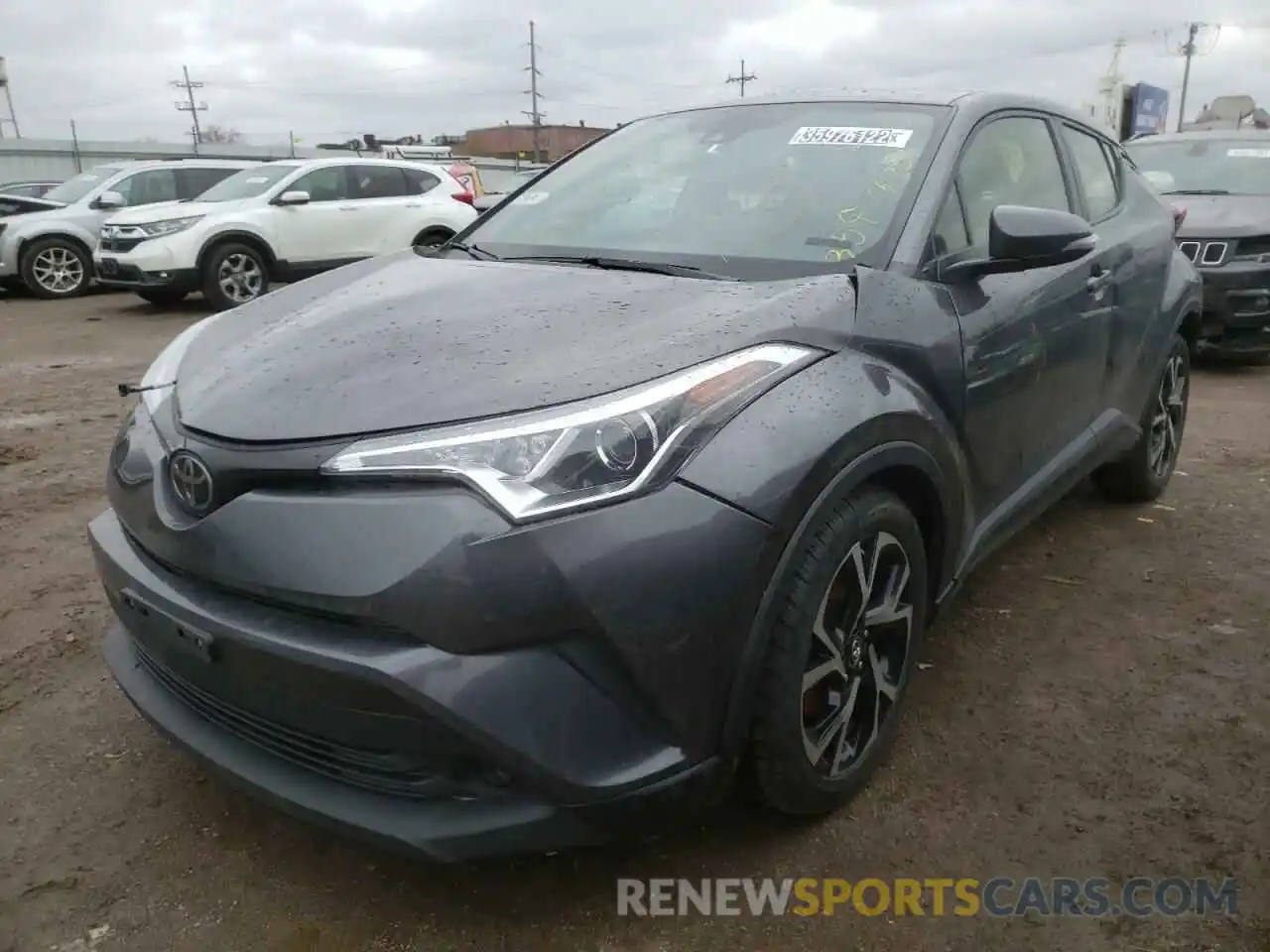 2 Photograph of a damaged car JTNKHMBX9K1041769 TOYOTA C-HR 2019