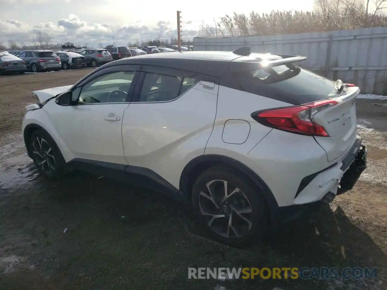 2 Photograph of a damaged car JTNKHMBX9K1043795 TOYOTA C-HR 2019